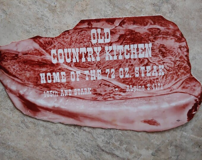 1950s Old Country Kitchen Menu Etsy