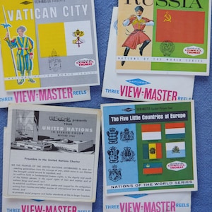 Vintage international View-Master reels - CHOICE