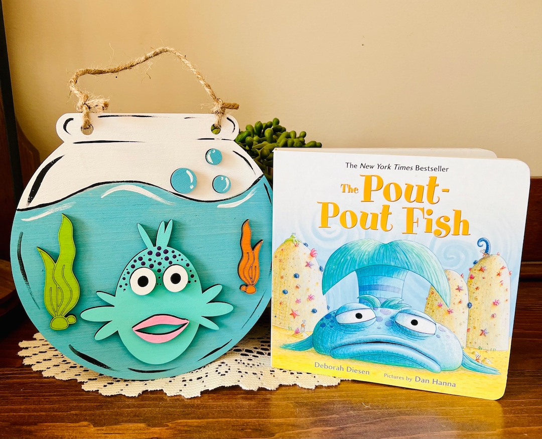 pout-pout-fish-craft-and-book-mommy-and-me-craft-kit-etsy for Pout Pout Fish Free Printables Pout Pout Fish Craft and Book, Mommy and Me Craft Kit - Etsy for Pout Pout Fish Free Printables