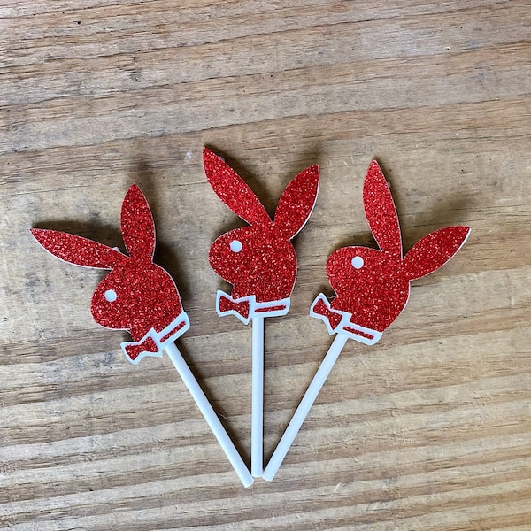 Playboy Bunny Decorations for Party Etsy
