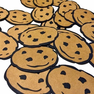 Cookie Die Cuts - Cookie Embellishments - Cookie Cut Outs - Cookie Tags - Cookie Labels - Cookie Cut Outs