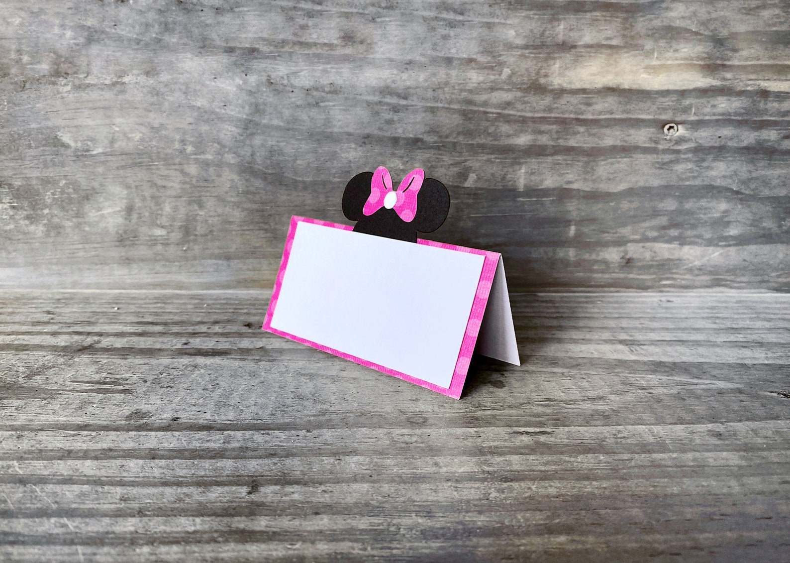 Minnie Mouse Place Cards Minnie Mouse Food Tent Minnie Mouse | Etsy