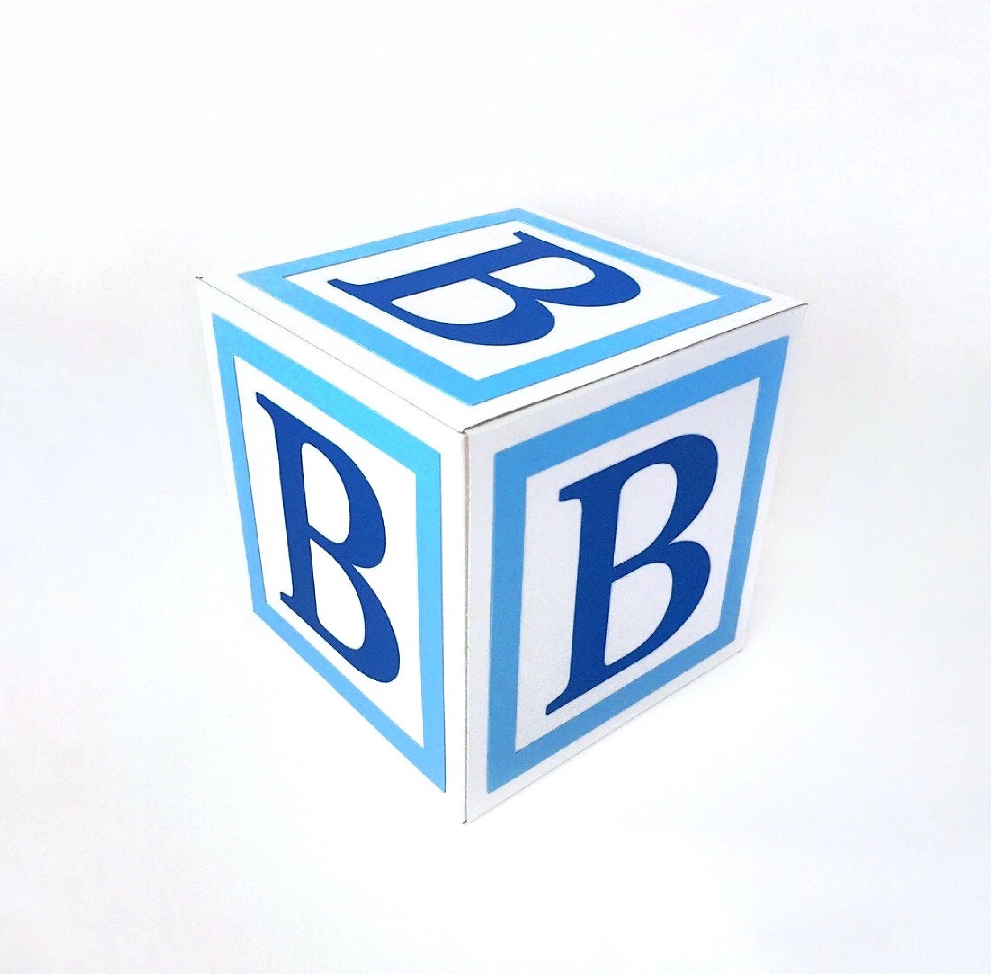 3D Alphabet Blocks - Baby Shower Cut Files - Designs By Miss Mandee