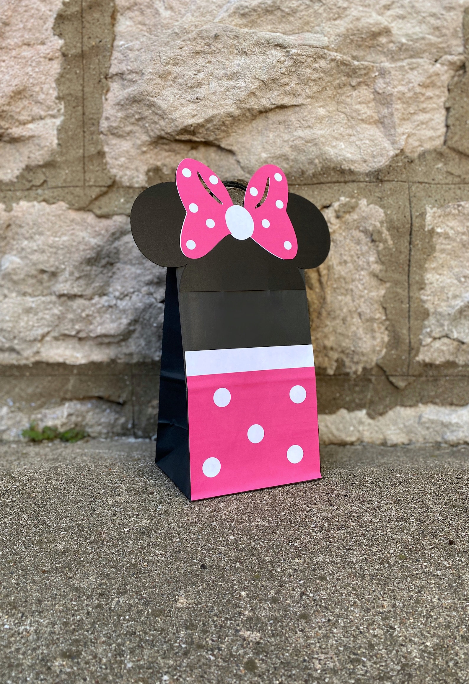 Minnie Mouse Gift Bags Mickey Mouse Clubhouse Favor Bags Etsy