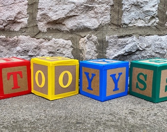 Große Toy Story-Alphabetblöcke