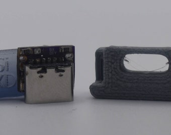 Nintendo DSi USB-C Replacement charge port w/ Jig -USBC diy kit