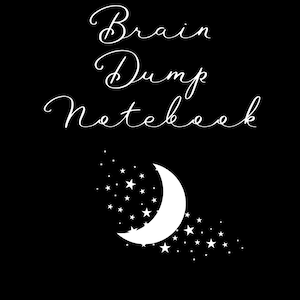Brain Dump template for enotebook Remarkable notes, electronic notebook, PDF, reusable template