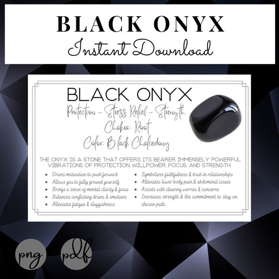 Black Onyx: Meaning, Healing Properties and Powers
