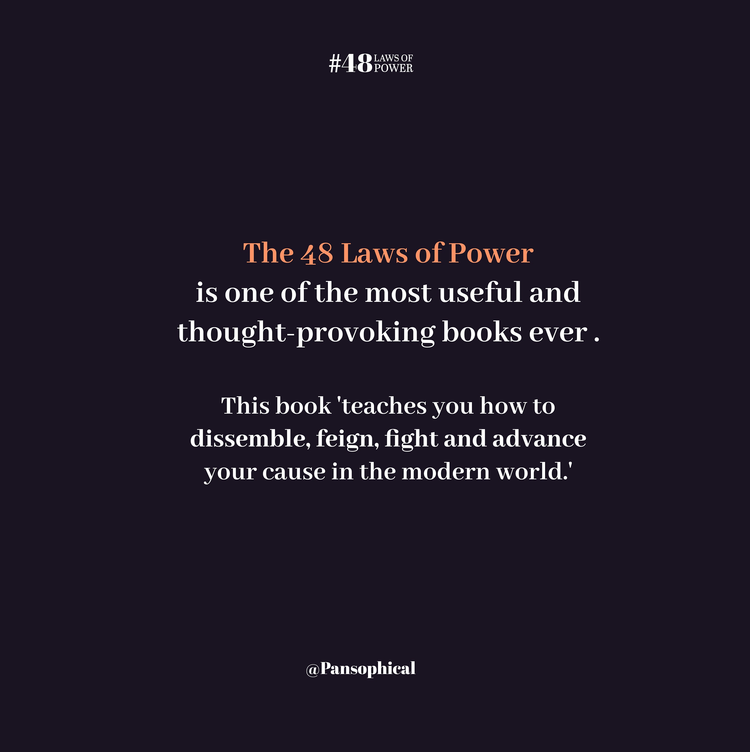 48 laws of power poster 48 laws of power poster
