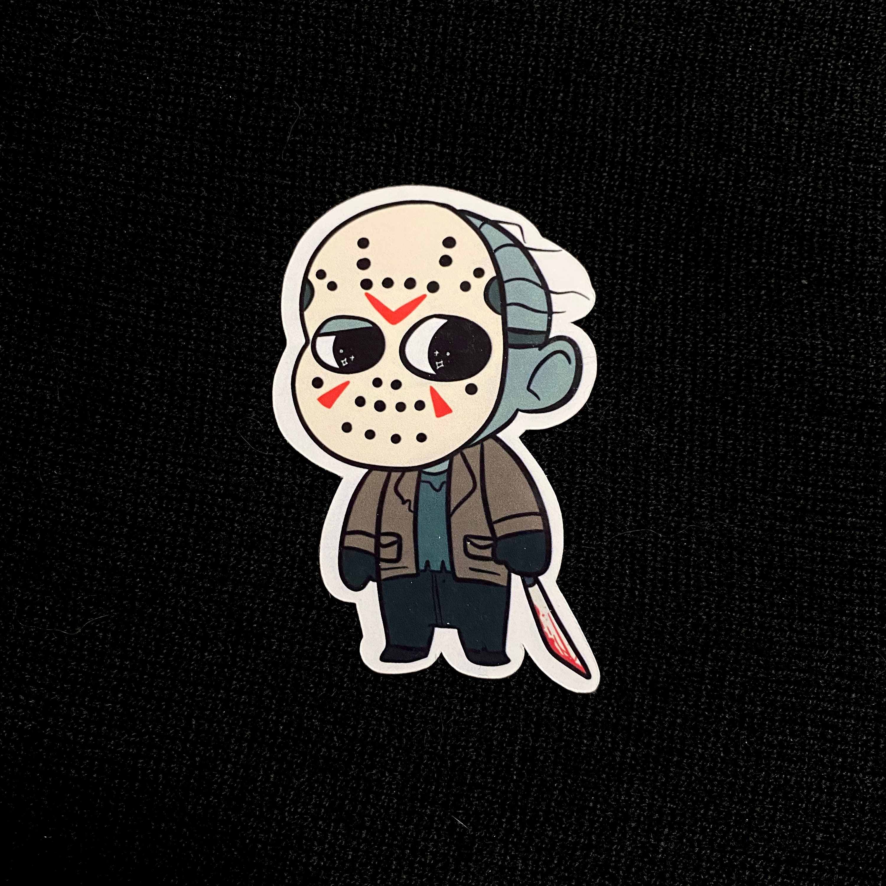 Iconic Horror Character Stickers Series 1 Etsy