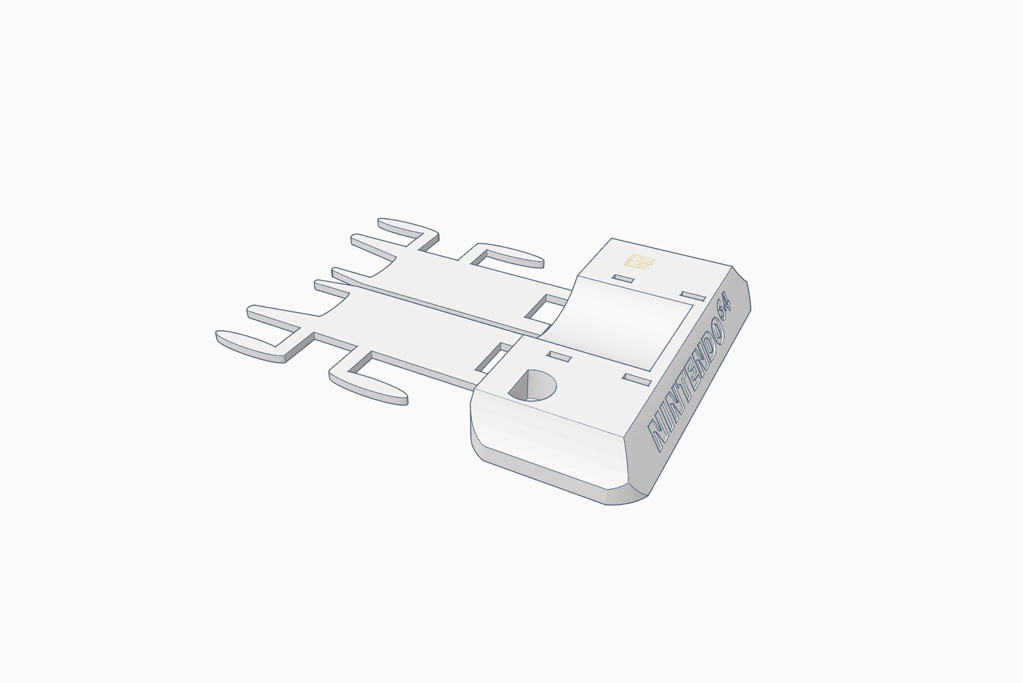 N64 Controller Display Stand STL File 3D Printing File Etsy Australia