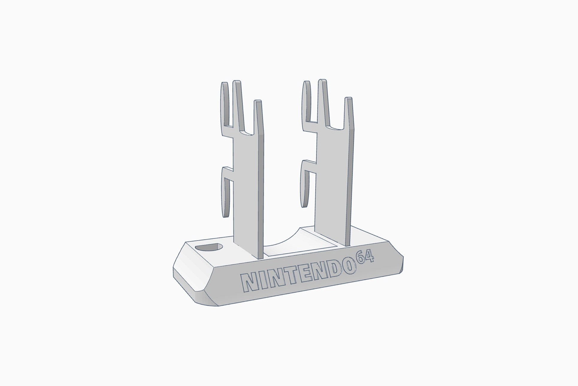 N64 Controller Display Stand STL File 3D Printing File Etsy Australia