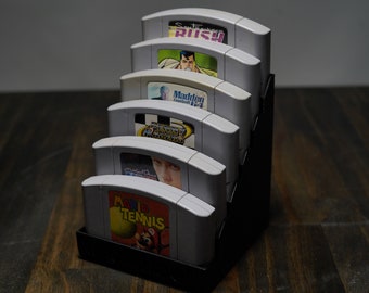 N64 3D Printed Display Stand | Nintendo 64 Game Cartridge Stand