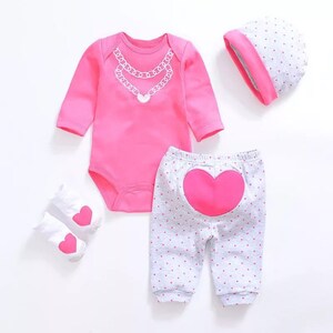 Baby Girl Clothes•Baby Girl Outfit•Newborn Baby Pants Set•Infant Clothes