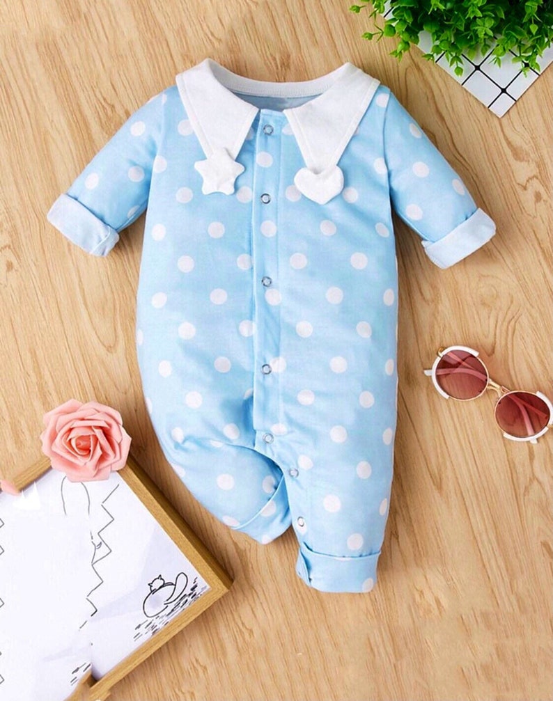 Baby Clothes \u2022Polka Dot Jumper\u2022Baby Jumper
