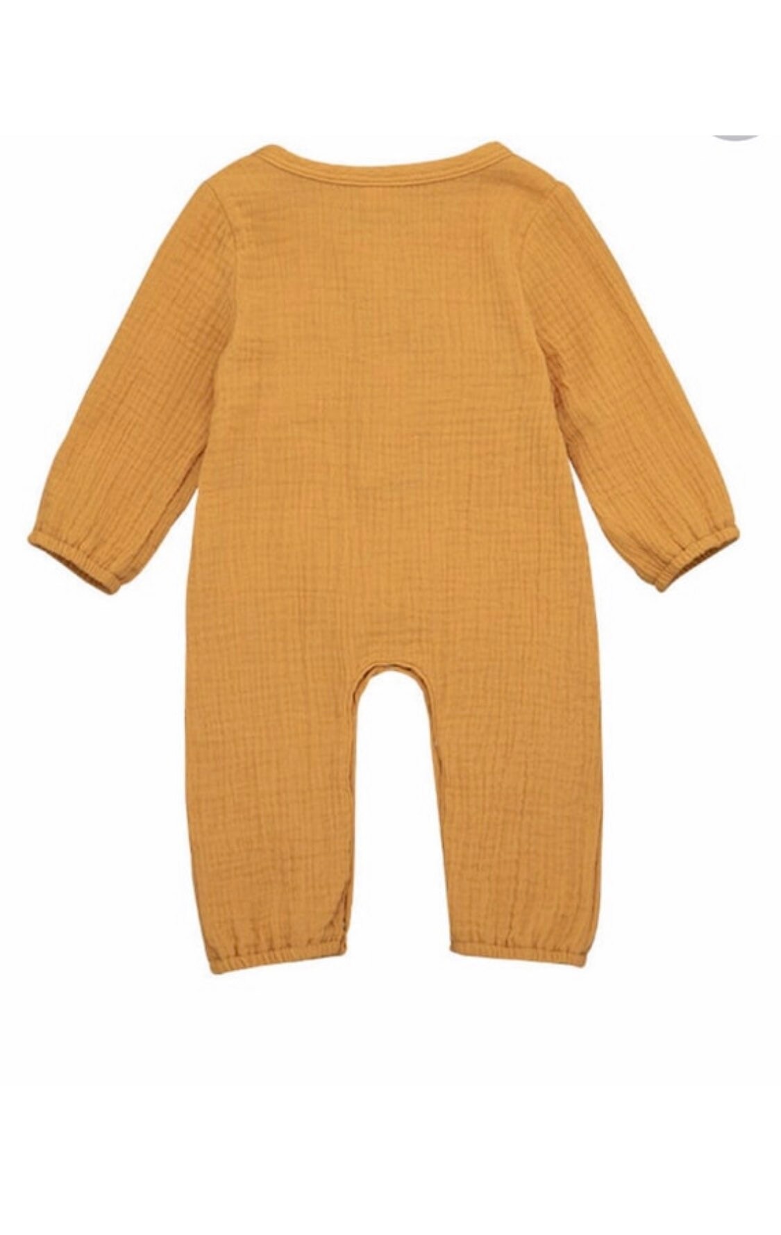 Baby Rompermuslin Baby Romperunisex Rompercotton Baby Etsy