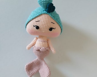 Amigurumi Doll Mermaid Ceysi English pattern