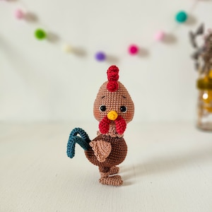 Amigurumi Rooster English Pattern zdjęcie 5