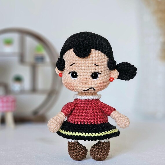 Muñecos Tejidos Patrones De MuÃ±ecas A Ganchillo Dibujos Animados - Main Image