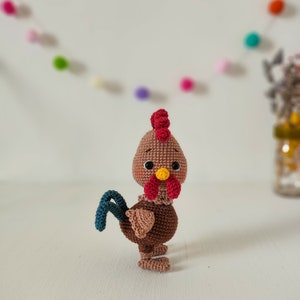 Amigurumi Rooster English Pattern zdjęcie 2