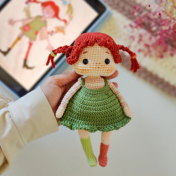 Amigurumi Pippi Doll English Pattern