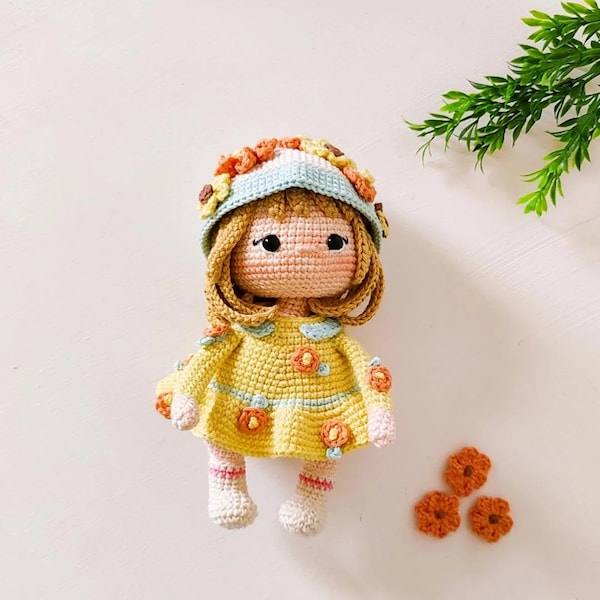 Amigurumi Bahar Doll English Pattern