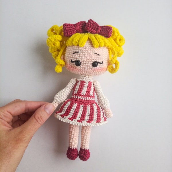 Amigurumi Candy Candy girl modèle anglais