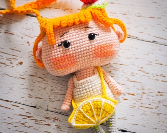 Amigurumi Sitrus dolls bag English pattern