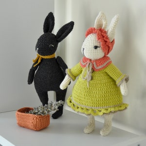 2 in 1/Amigurumi Bunnies Rin and Rini English pattern