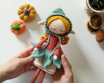 Amigurumi dolls Elf Julia English pattern