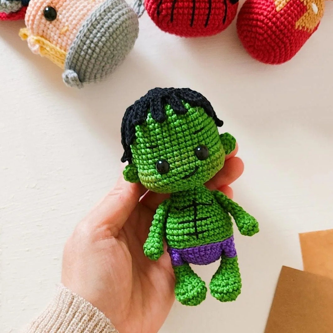 Crochet Hulk Doll 
