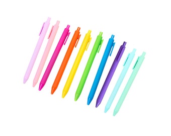 Gel Pens - Blk Ink Planner Pens | Pens | Writing Pens | School supplies | Journaling | Journal pens | Doodling | Planning | Fine Point Pens