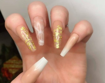 Baby Boomer Nails Etsy