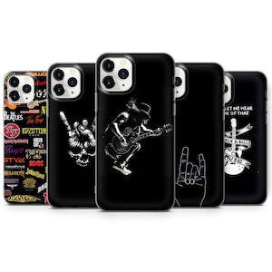 Rock n roll  Phone Case Cover for iPhone 7, 8+, XS, XR, 11PRO & Samsung S10, S20, A9, J6, HUAWEI P20 P30 Pro R86