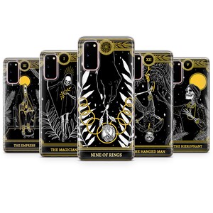 Taro Karten Handyhülle für iPhone 7, 8+, XS, XR, 11PRO & Samsung S10, S20, A9, J6, HUAWEI P20 P30 Pro R104