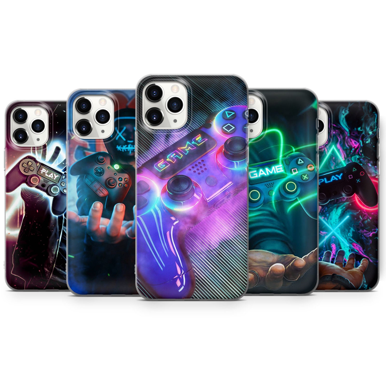 NEON WHITE GAMES CHARACTERS iPhone 7 / 8 Case Cover