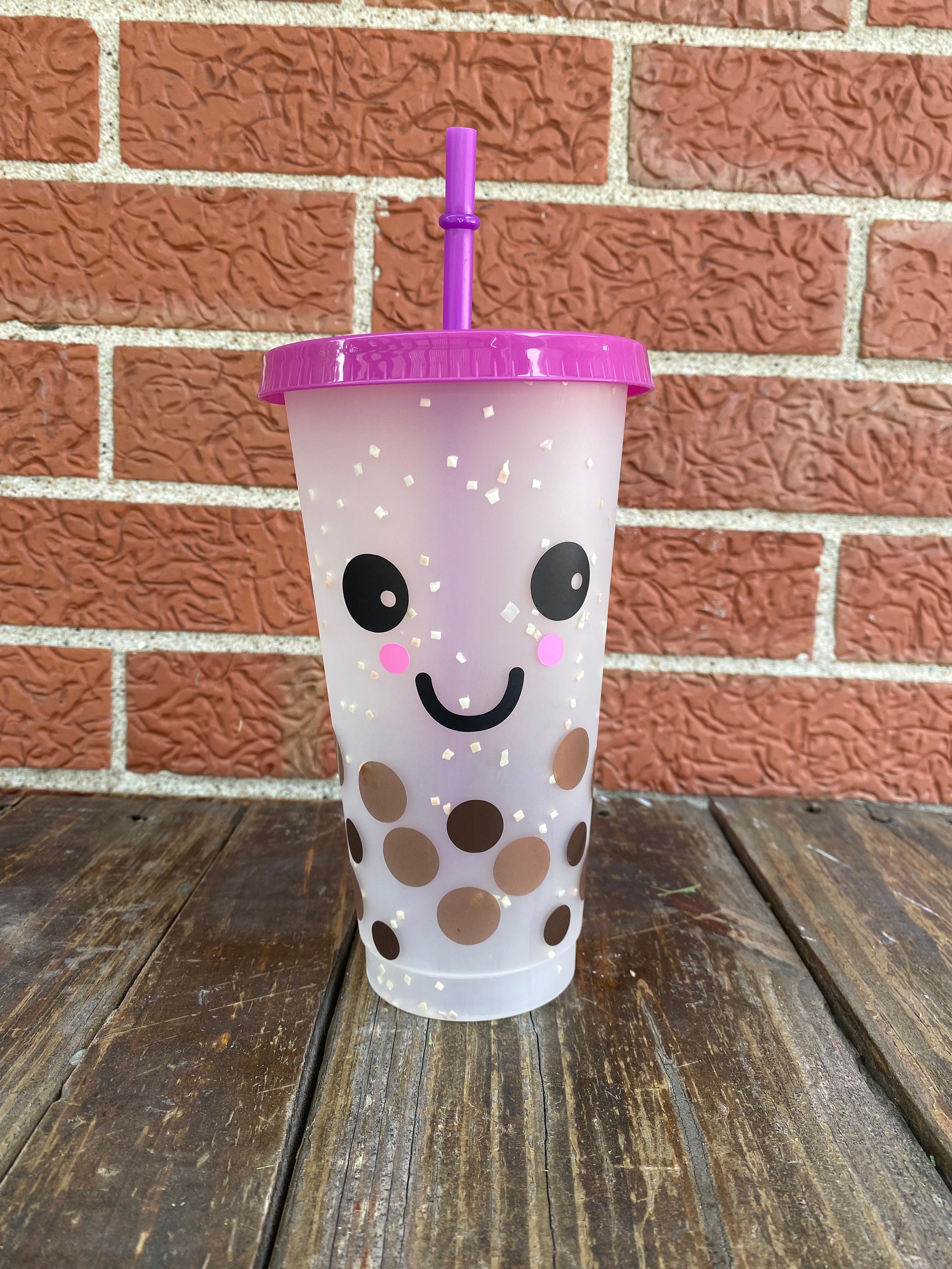 Bubble Tea Boba Tea Starbucks Cup, Bubble Tea Cute, Boba Tea Etsy