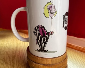 Beetlejuice, Beetle juice, Beetle juice coffee mug, beetle juice mug