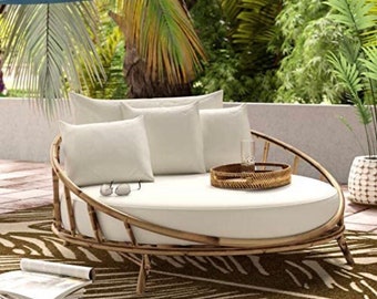 Bamboo Patio Set Etsy Bamboo Patio Set Etsy