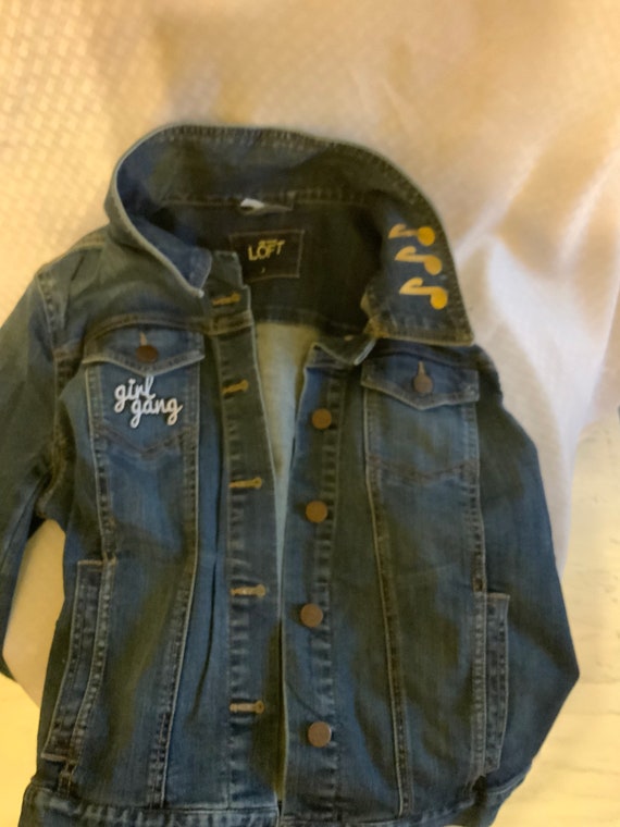 girl gang jean jacket