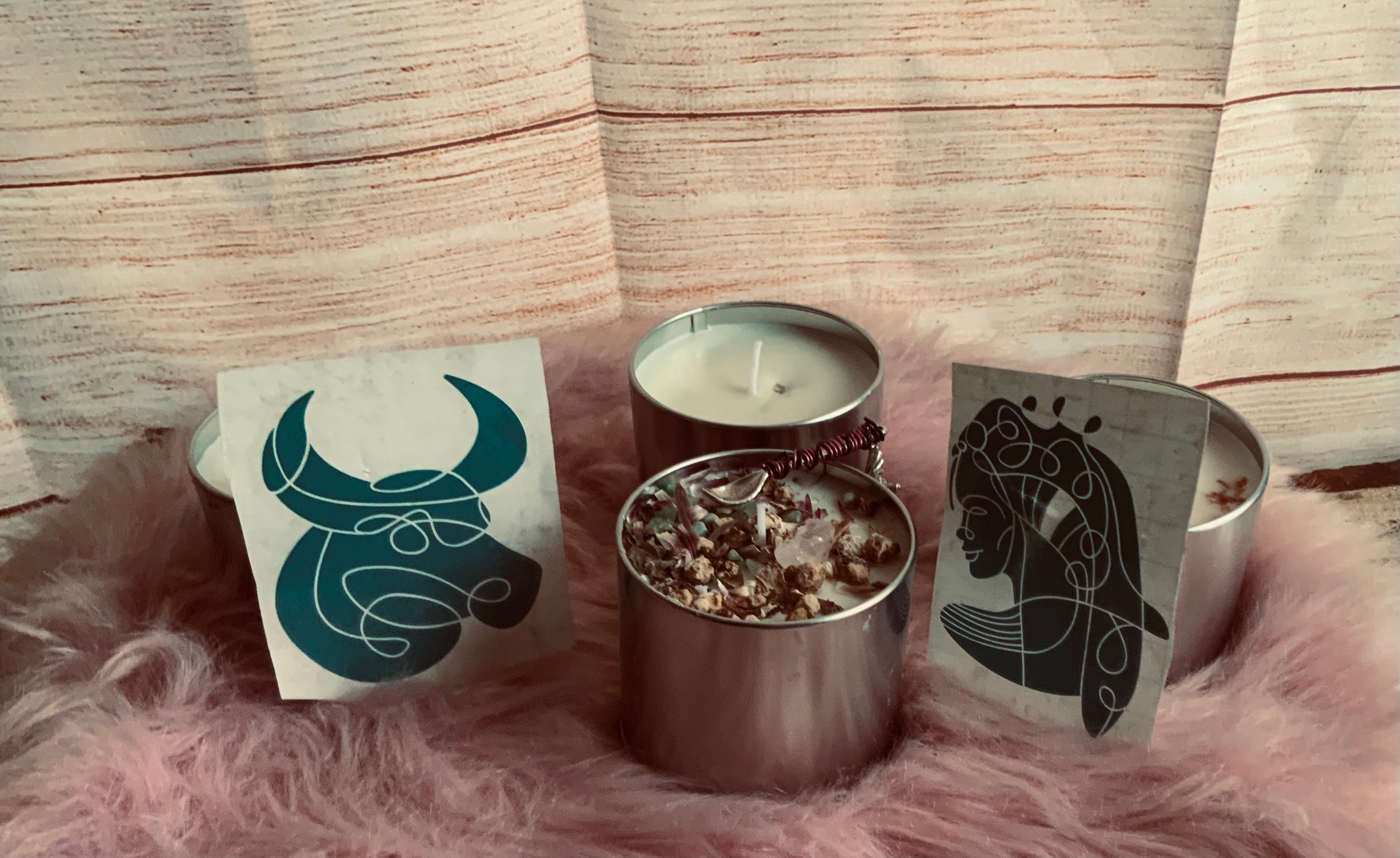 Personalized custom horoscope candles Etsy