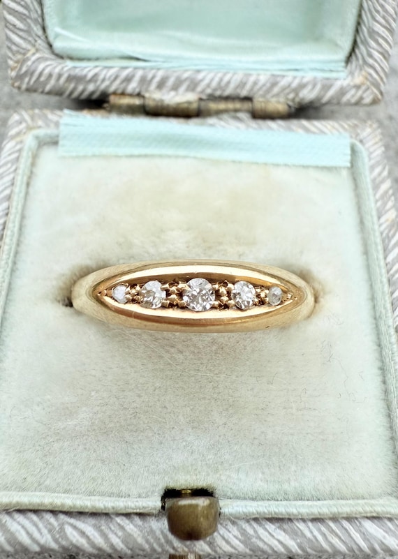 Antique Diamond Ring, Old Cut Diamonds, 18CT Gold, Hallmarked for 1815