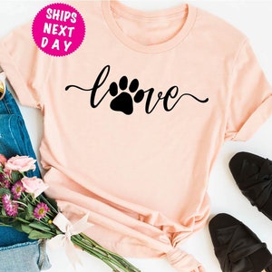 I Love My Dog Shirt, Dog Mom Shirts, Animal Lovers Gift, Fur Mama Shirt,Pet Shirt, Dog Lover Shirt, Rescue Dog Mom Shirt, Cute Dog Shirts