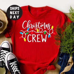 Christmas Crew Shirt, Merry Christmas Shirt, Christmas Sweatshirt, Matching Christmas Shirts, Family Christmas Shirts Christmas Gift