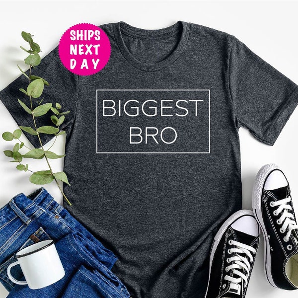 Chemise la plus grande bro, t-shirt la plus grande bro, chemise mignonne la plus grande bro, chemise graphique la plus grande bro