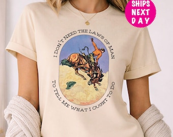 Retro Western Rodeo T-Shirt, Tyler Childers Inspired