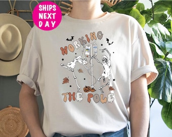 Funny Halloween Nurse Shirt: Skeleton ICU ER Design