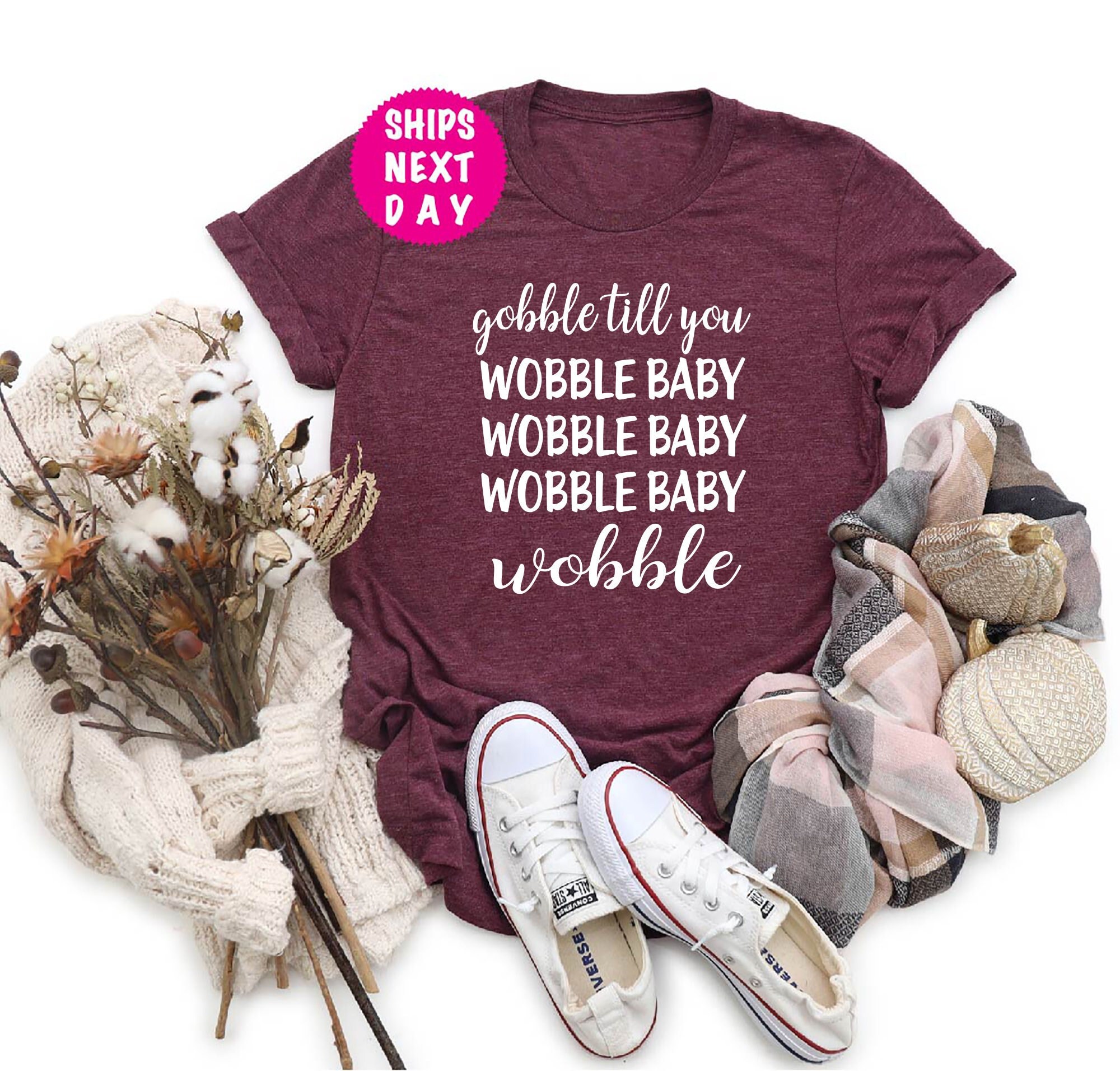 Gobble til you wobble baby sale outfit