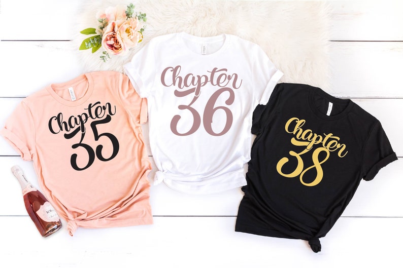 Chapter 35 Shirt 36th Birthday Shirt 38th Birthday Shirt | Etsy