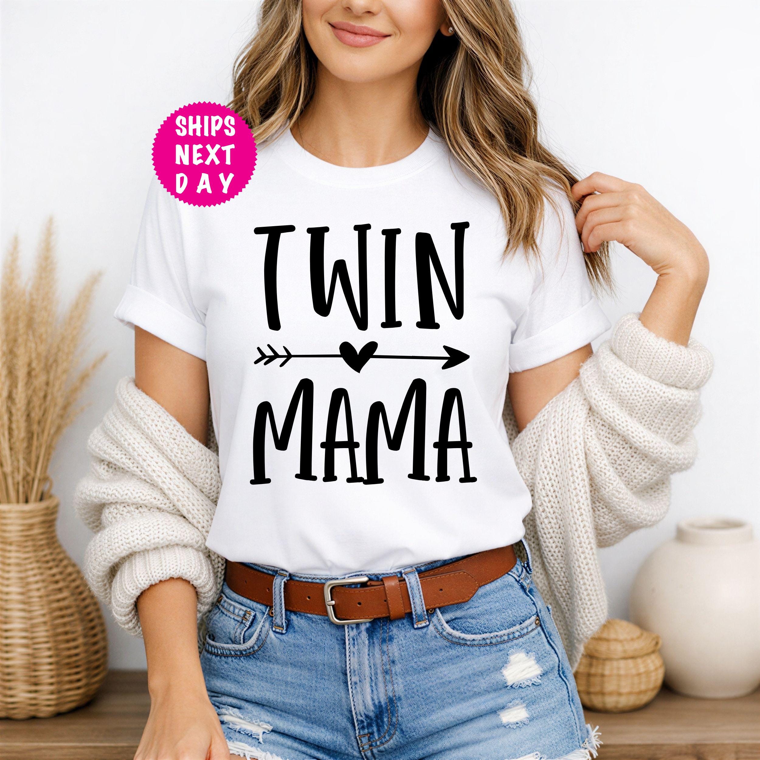 Twin Mama Shirt, Mother's Day Gift, Mom of Twins Tee - Etsy